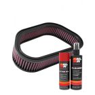 K&N Air Filter E-3982 + Aerosol Recharge Kit