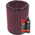 K&N Air Filter E-9183 + Aerosol Recharge Kit