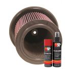 K&N Air Filter E-9266 + Aerosol Recharge Kit