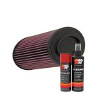 K&N Air Filter E-9281 + Aerosol Recharge Kit