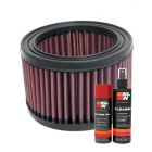 K&N Air Filter HA-0001 + Aerosol Recharge Kit