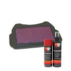 K&N Air Filter HA-0003 + Aerosol Recharge Kit