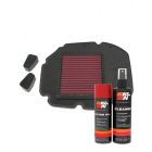 K&N Air Filter HA-0011 + Aerosol Recharge Kit