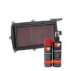 K&N Air Filter HA-1019 + Aerosol Recharge Kit