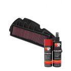 K&N Air Filter HA-3011 + Aerosol Recharge Kit