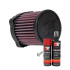 K&N Air Filter HA-5019 + Aerosol Recharge Kit
