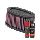 K&N Air Filter HA-7504 + Aerosol Recharge Kit