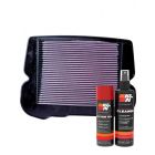 K&N Air Filter HA-8088 + Aerosol Recharge Kit