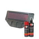 K&N Air Filter HA-9200 + Aerosol Recharge Kit
