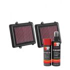 K&N Air Filter HA-9916 + Aerosol Recharge Kit