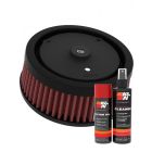 K&N Air Filter HD-0818 + Aerosol Recharge Kit