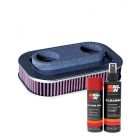 K&N Air Filter HD-1388 + Aerosol Recharge Kit