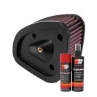 K&N Air Filter HD-1717 + Aerosol Recharge Kit