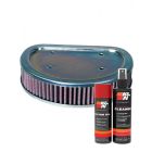 K&N Air Filter HD-8899 + Aerosol Recharge Kit