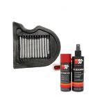 K&N Air Filter KA-1102 + Aerosol Recharge Kit