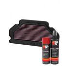K&N Air Filter KA-6003 + Aerosol Recharge Kit