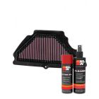 K&N Air Filter KA-6007 + Aerosol Recharge Kit