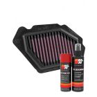 K&N Air Filter KA-9915 + Aerosol Recharge Kit