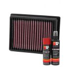 K&N Air Filter KT-1113 + Aerosol Recharge Kit