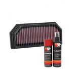 K&N Air Filter KT-1320 + Aerosol Recharge Kit