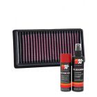 K&N Air Filter KT-6912 + Aerosol Recharge Kit