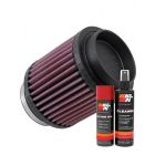 K&N Air Filter PL-1710 + Aerosol Recharge Kit
