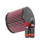 K&N Air Filter PL-3214 + Aerosol Recharge Kit