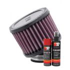K&N Air Filter R-0640 + Aerosol Recharge Kit