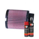 K&N Air Filter RB-0910 + Aerosol Recharge Kit