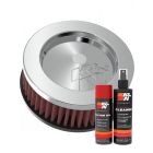 K&N Air Filter RC-0850 + Aerosol Recharge Kit