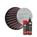K&N Air Filter RC-2310 + Aerosol Recharge Kit