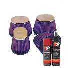 K&N Air Filter RC-2454 + Aerosol Recharge Kit