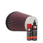 K&N Air Filter RC-5000 + Aerosol Recharge Kit