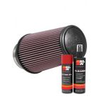 K&N Air Filter RE-0870 + Aerosol Recharge Kit