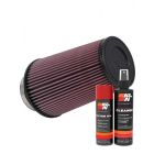 K&N Air Filter RE-0920 + Aerosol Recharge Kit