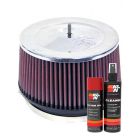 K&N Air Filter RF-1010 + Aerosol Recharge Kit