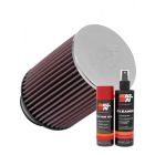 K&N Air Filter RF-1030 + Aerosol Recharge Kit