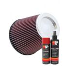 K&N Air Filter RF-1041 + Aerosol Recharge Kit