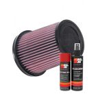K&N Air Filter RF-5289 + Aerosol Recharge Kit