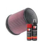 K&N Air Filter RF-6102 + Aerosol Recharge Kit