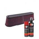 K&N Air Filter RP-5161 + Aerosol Recharge Kit