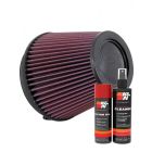 K&N Air Filter RP-5168 + Aerosol Recharge Kit