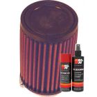 K&N Air Filter RU-0610 + Aerosol Recharge Kit