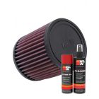 K&N Air Filter RU-0910 + Aerosol Recharge Kit