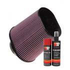 K&N Air Filter RU-1024 + Aerosol Recharge Kit