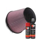 K&N Air Filter RU-1042XD + Aerosol Recharge Kit