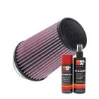 K&N Air Filter RU-1045 + Aerosol Recharge Kit