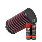 K&N Air Filter RU-1050 + Aerosol Recharge Kit