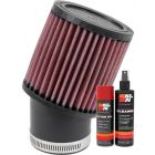 K&N Air Filter RU-1750 + Aerosol Recharge Kit