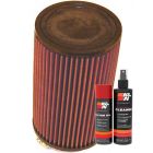 K&N Air Filter RU-1785 + Aerosol Recharge Kit
